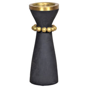 Cyan Design 11515 Parvati Cndlehdr - Antique Brass and Black - Medium