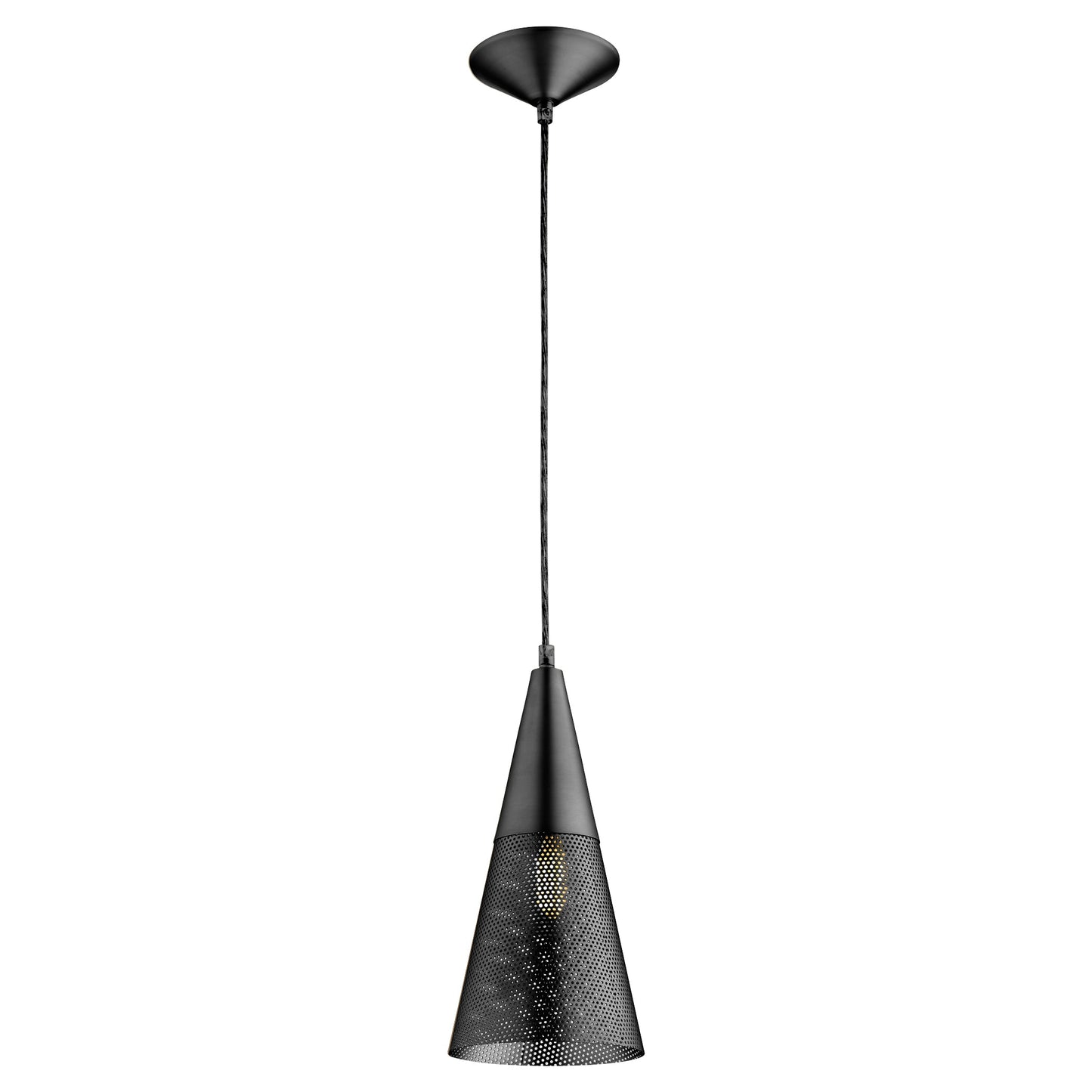 Quorum 1316-59 Pendant - Matte Black