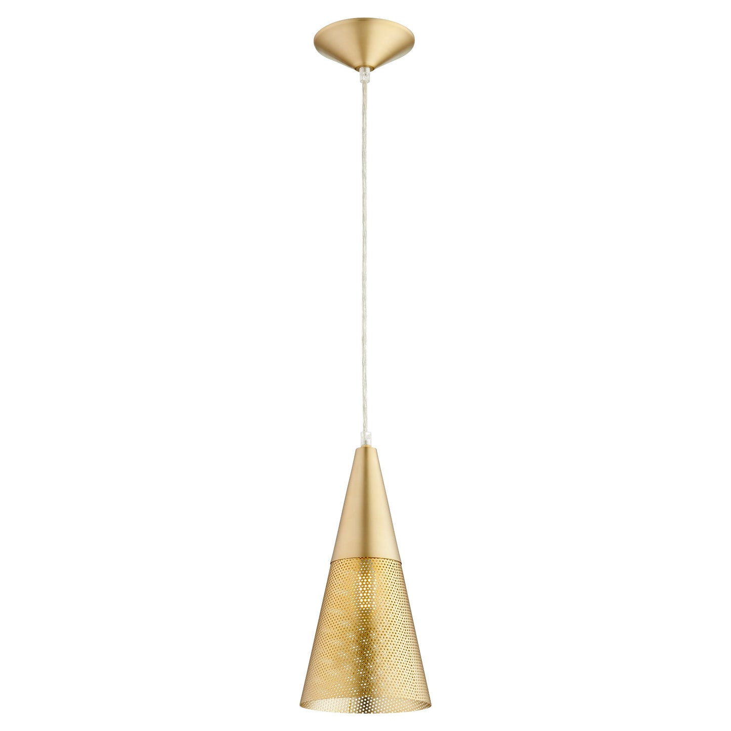 Quorum 1316-80 Pendant - Aged Brass