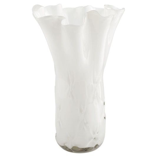 Cyan Design 11489 Bristol Vase - Opaque White