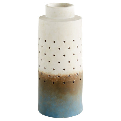 Cyan Design 11545 Paralos Vase - Grey and Navy Ombre - Small