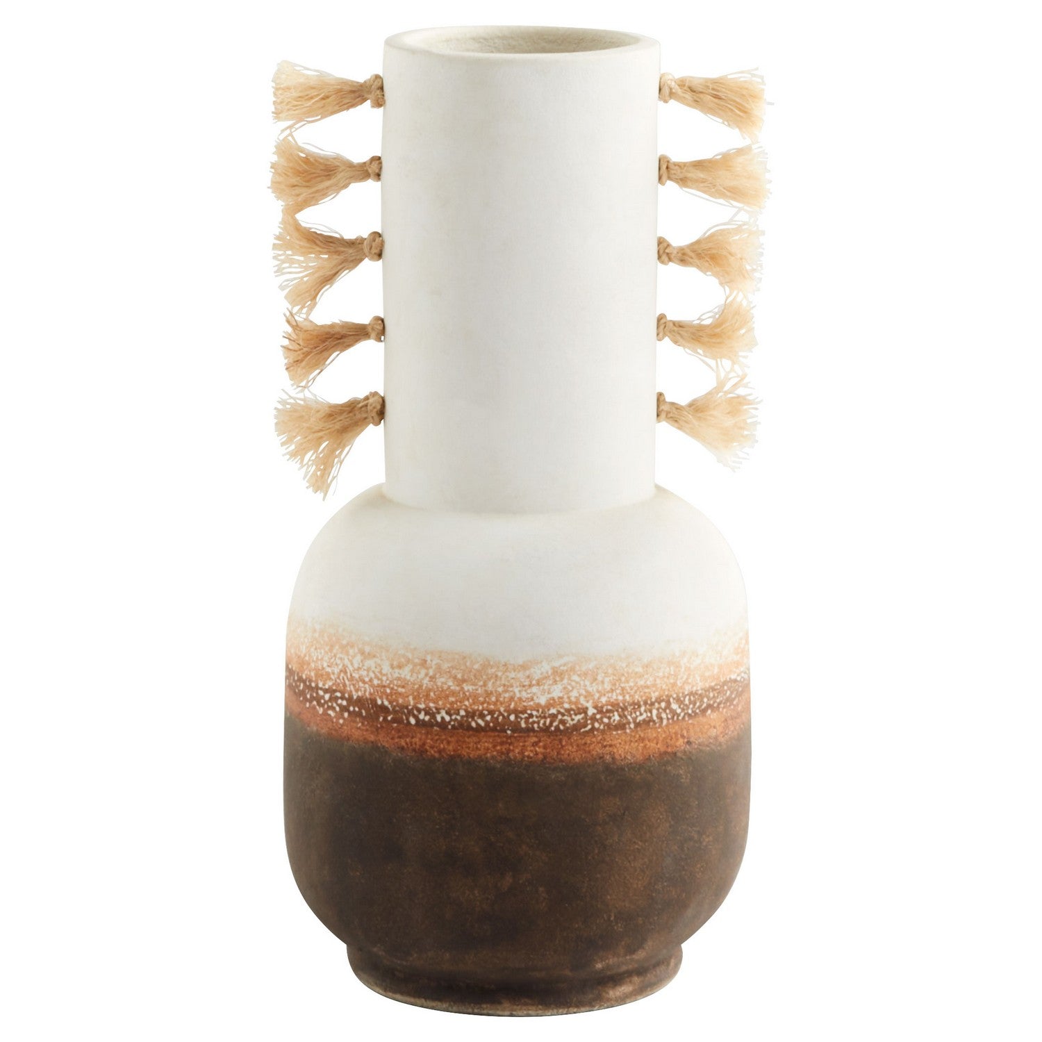 Cyan Design 11547 Margaret Vase - Ombre and Jute - Small