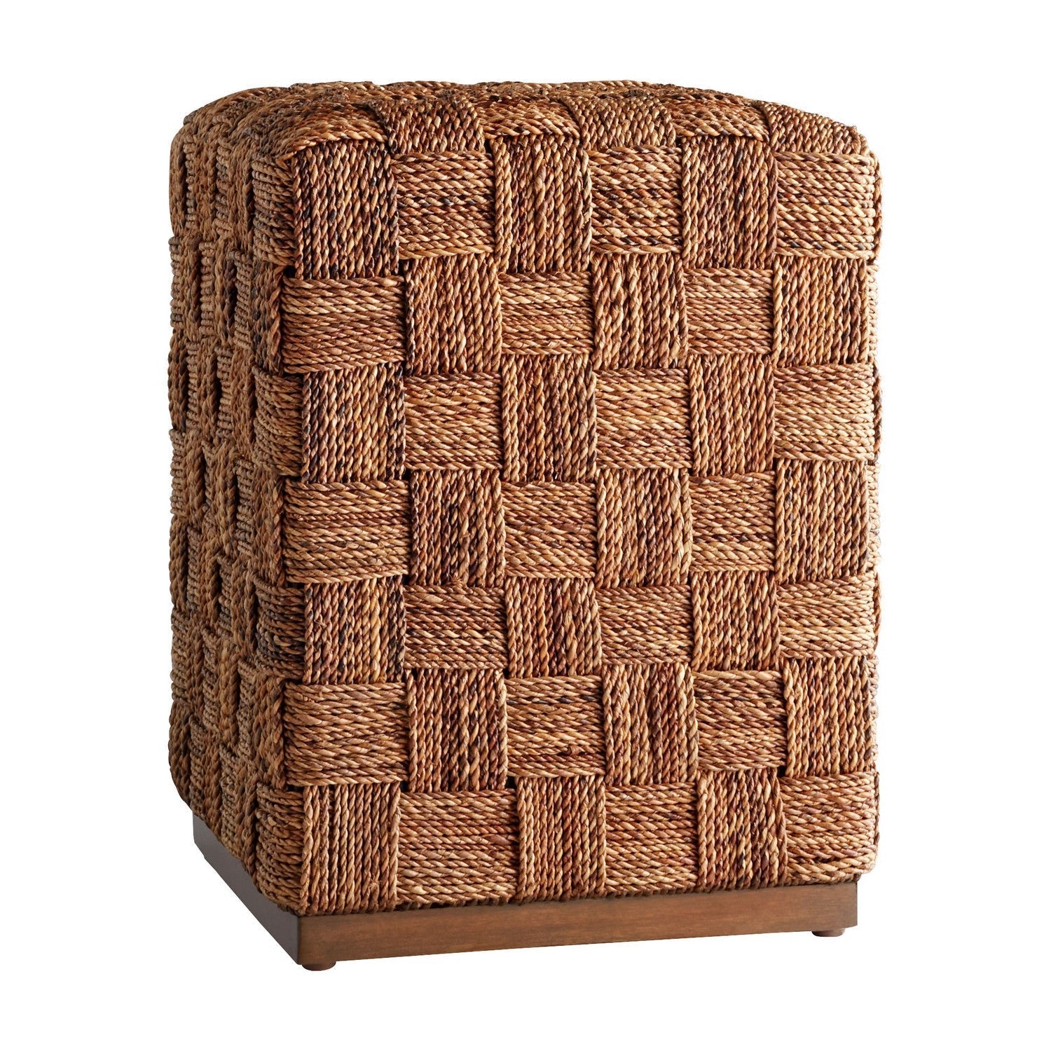 Cyan Design 11590 Milos Ottoman - Brown