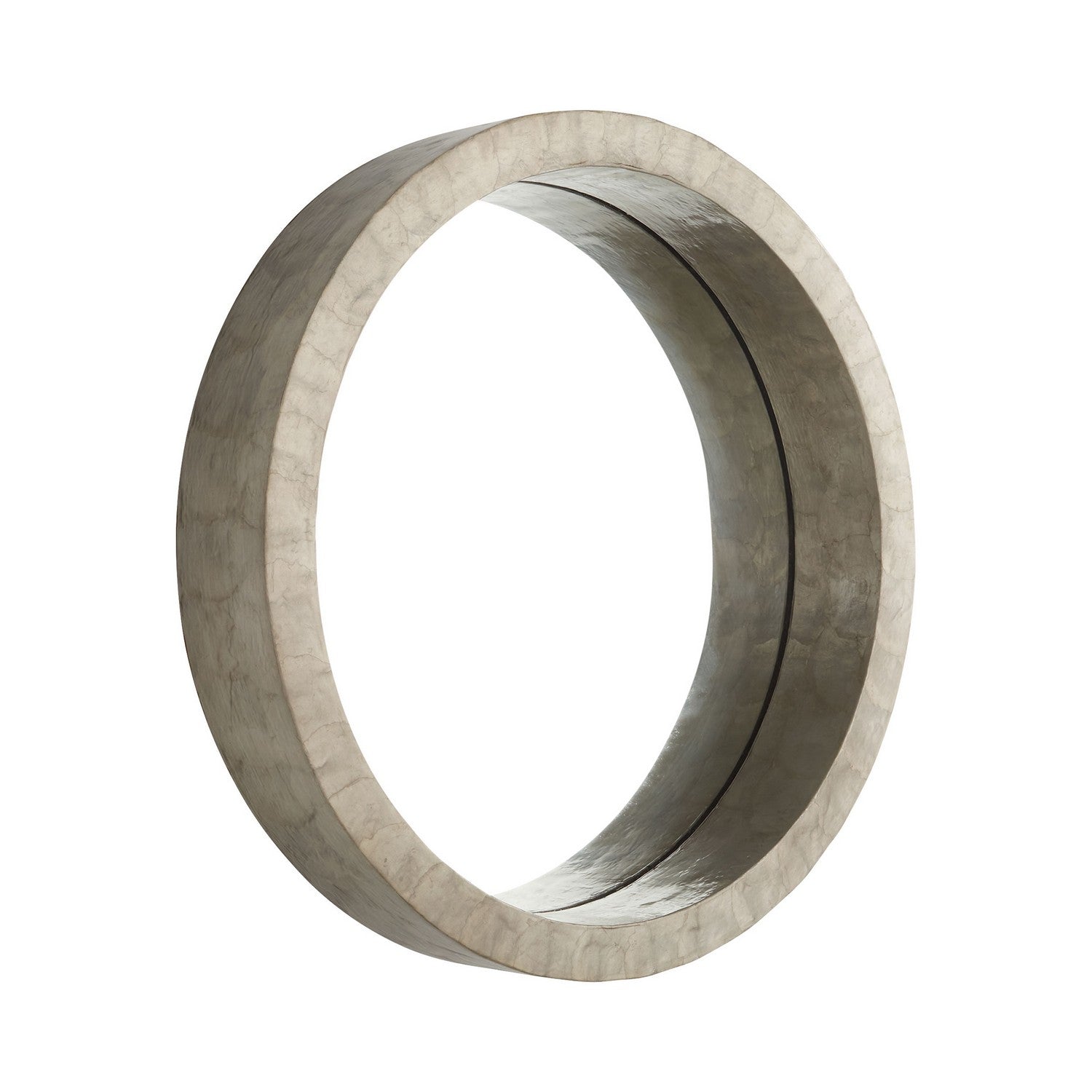 Cyan Design 11593 Triton Round Mirror - Taupe - Small