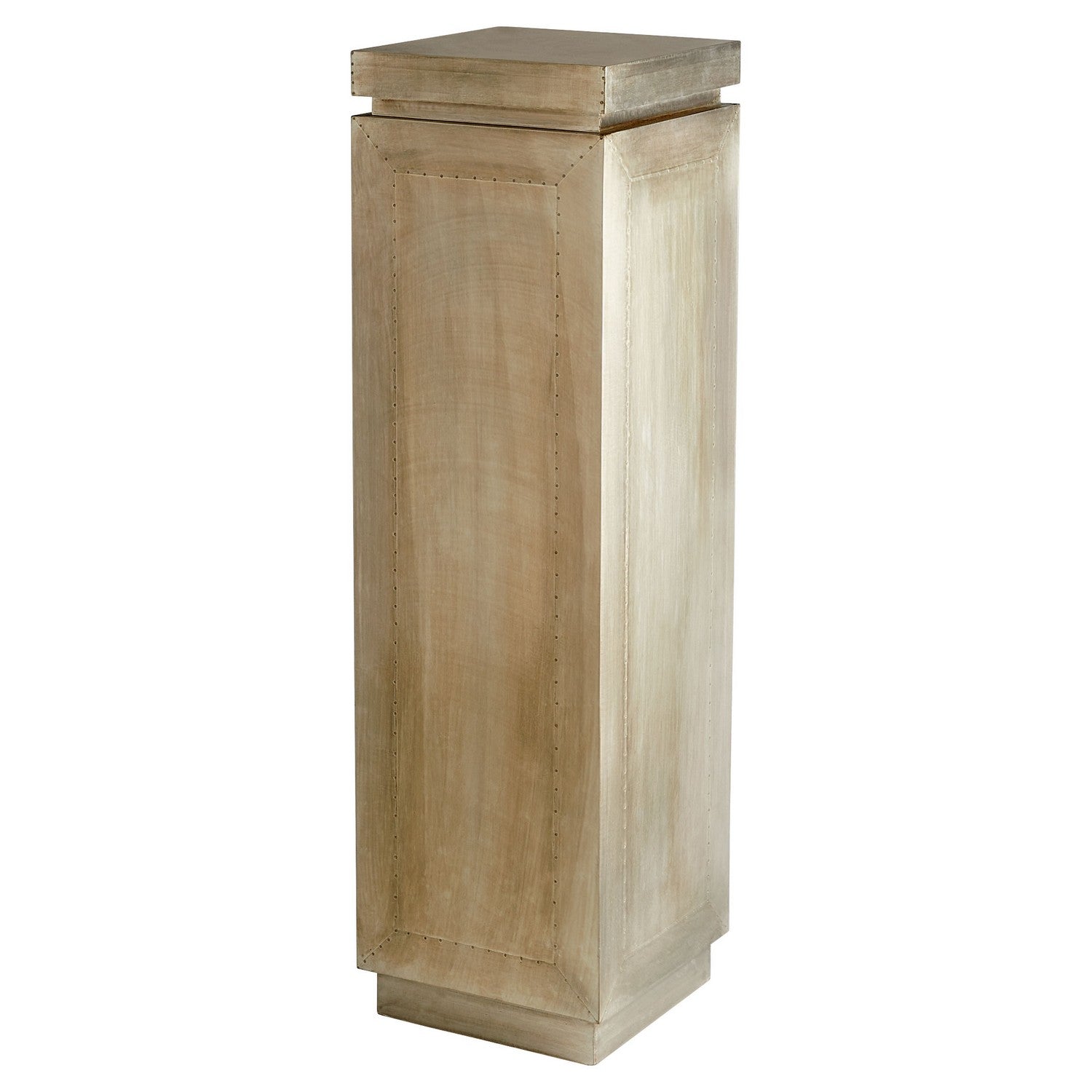 Cyan Design 11611 Anatolia Pedestal - Antique White - Large
