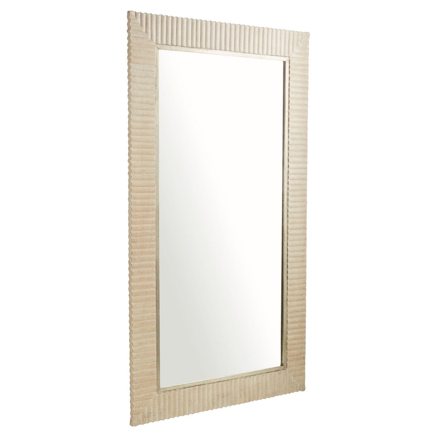 Cyan Design 11614 Estriada Flr Floor Mirror - Cerused White