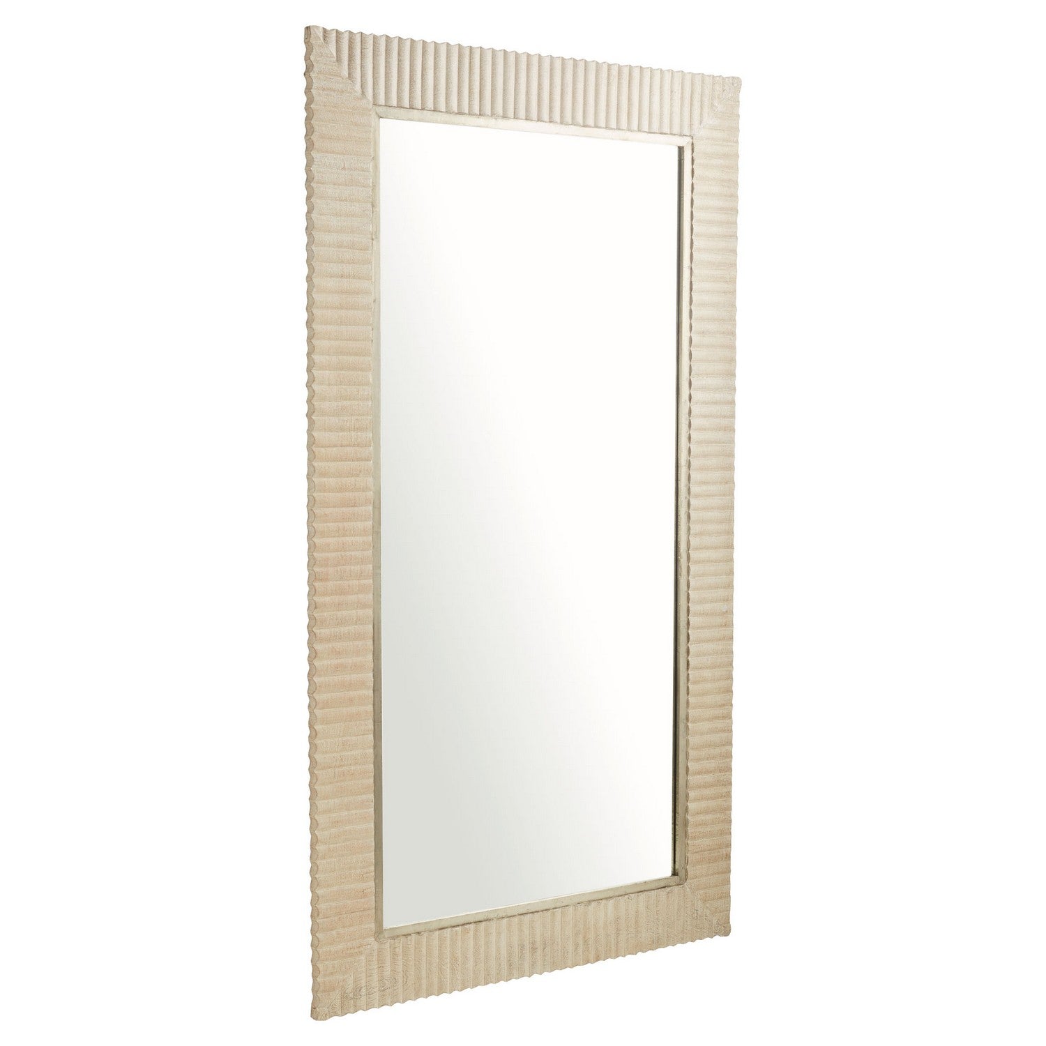 Cyan Design 11614 Estriada Flr Mirror - Cerused White