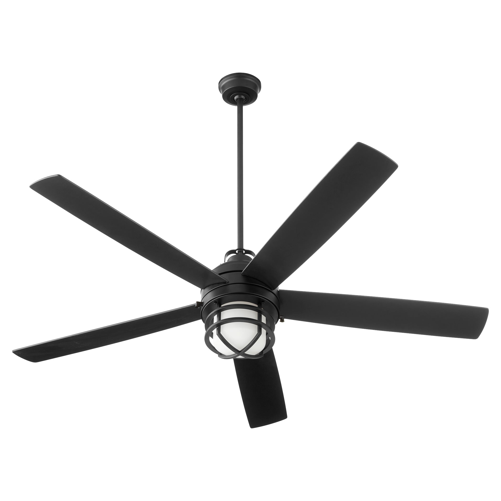 Quorum Niles 133645-59 Patio Fan - Matte Black
