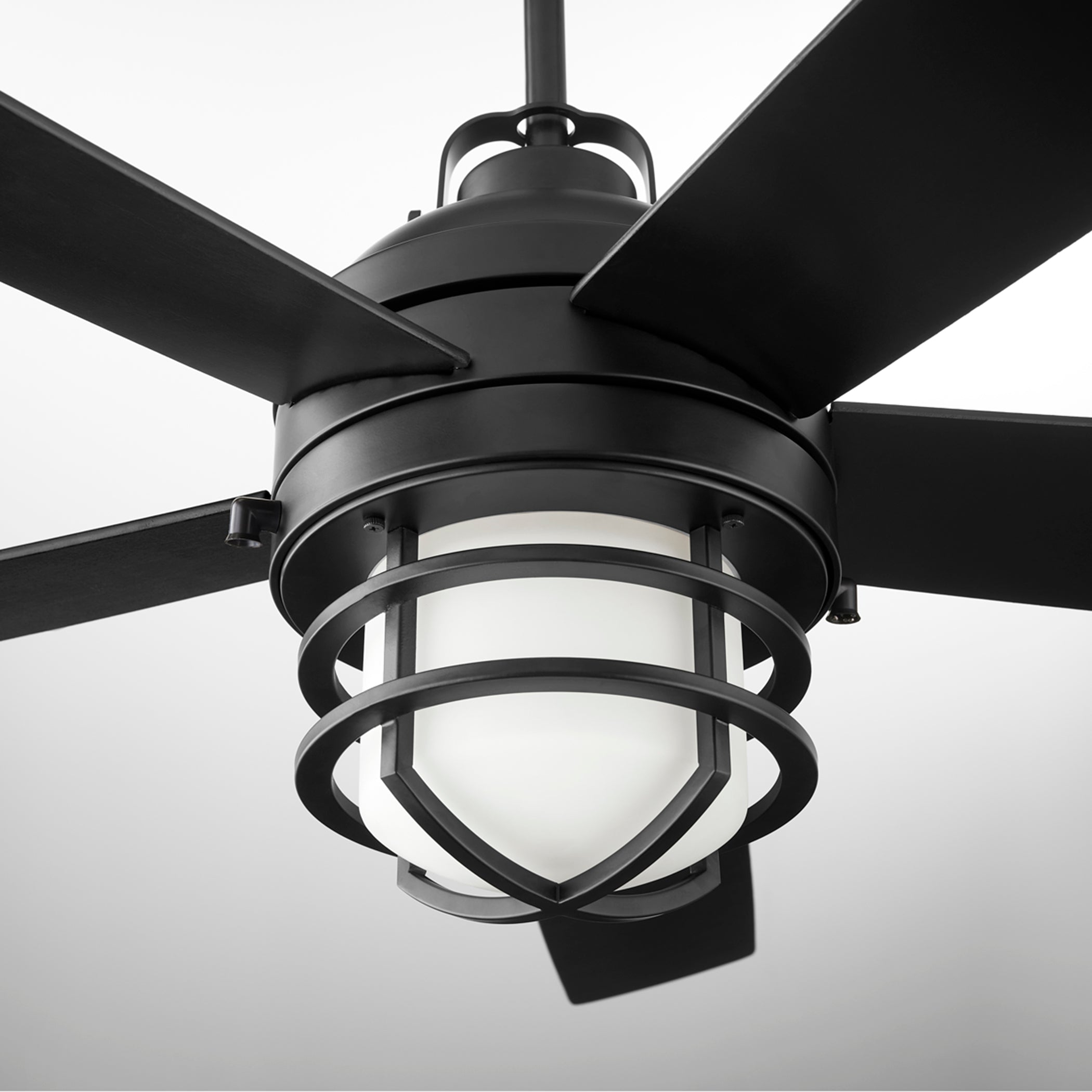 Quorum Niles 133645-59 Patio Fan - Matte Black