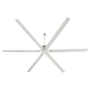 Quorum Zeus 101206-65 Patio Fan - Satin Nickel