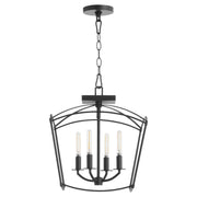 Quorum Mantle 2812-14-59 Dual Mount - Matte Black