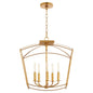 Quorum Mantle 2812-18-74 Dual Mount - Gold Leaf