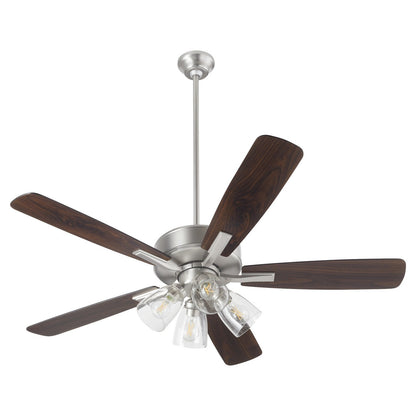 Quorum Ovation 4525-24165 Ceiling Fan - Satin Nickel