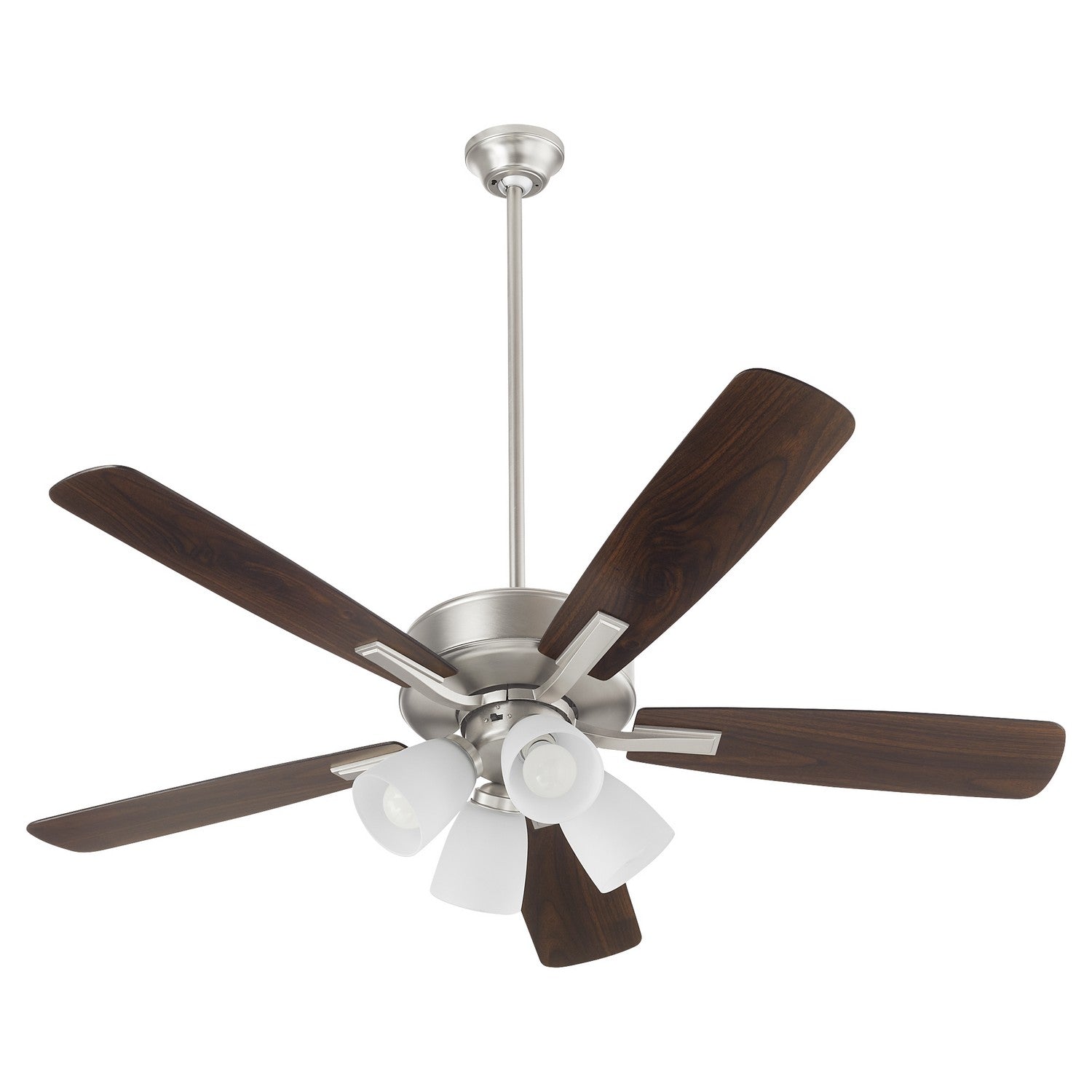 Quorum Ovation 4525-4165 Ceiling Fan - Satin Nickel