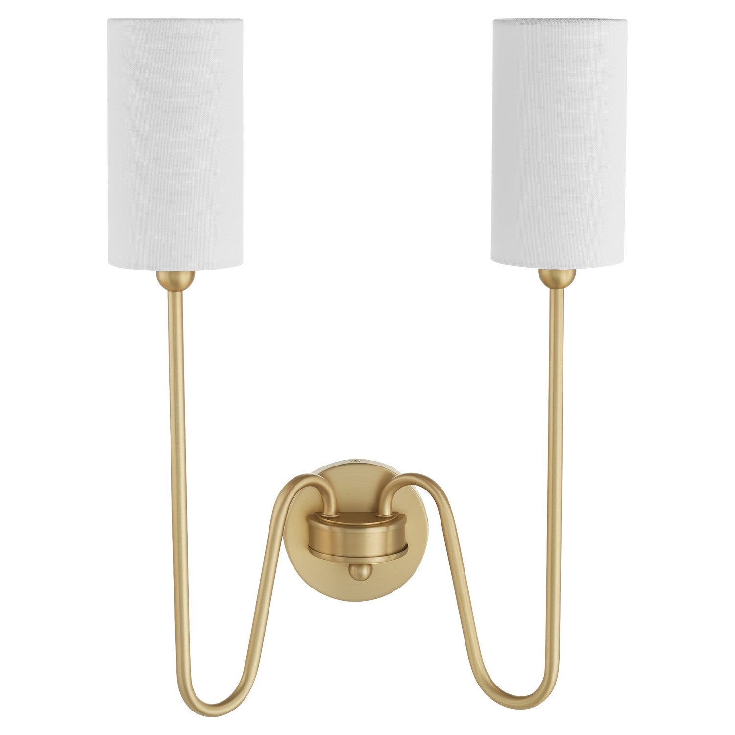 Quorum Charlotte 597-2-80 Wall Mount - Aged Brass