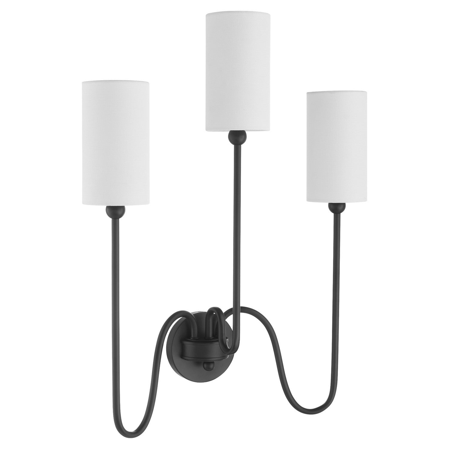 Quorum Charlotte 597-3-59 Wall Mount - Matte Black