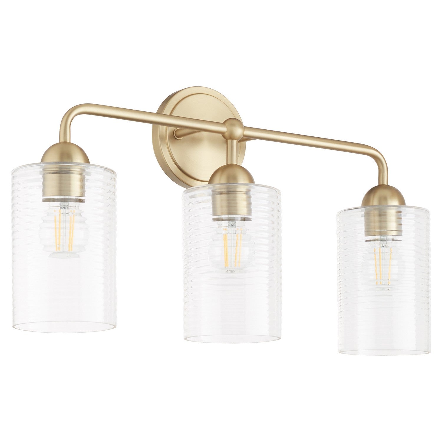 Quorum Charlotte 598-3-80 Vanity - Aged Brass