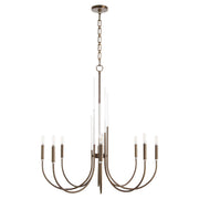 Quorum Summit 6223-8-81 Chandelier - Dark Brass