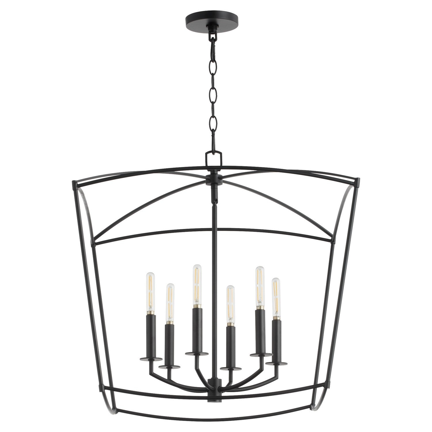 Quorum Mantle 6412-6-59 Pendant - Matte Black