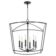 Quorum Mantle 6412-6-59 Pendant - Matte Black
