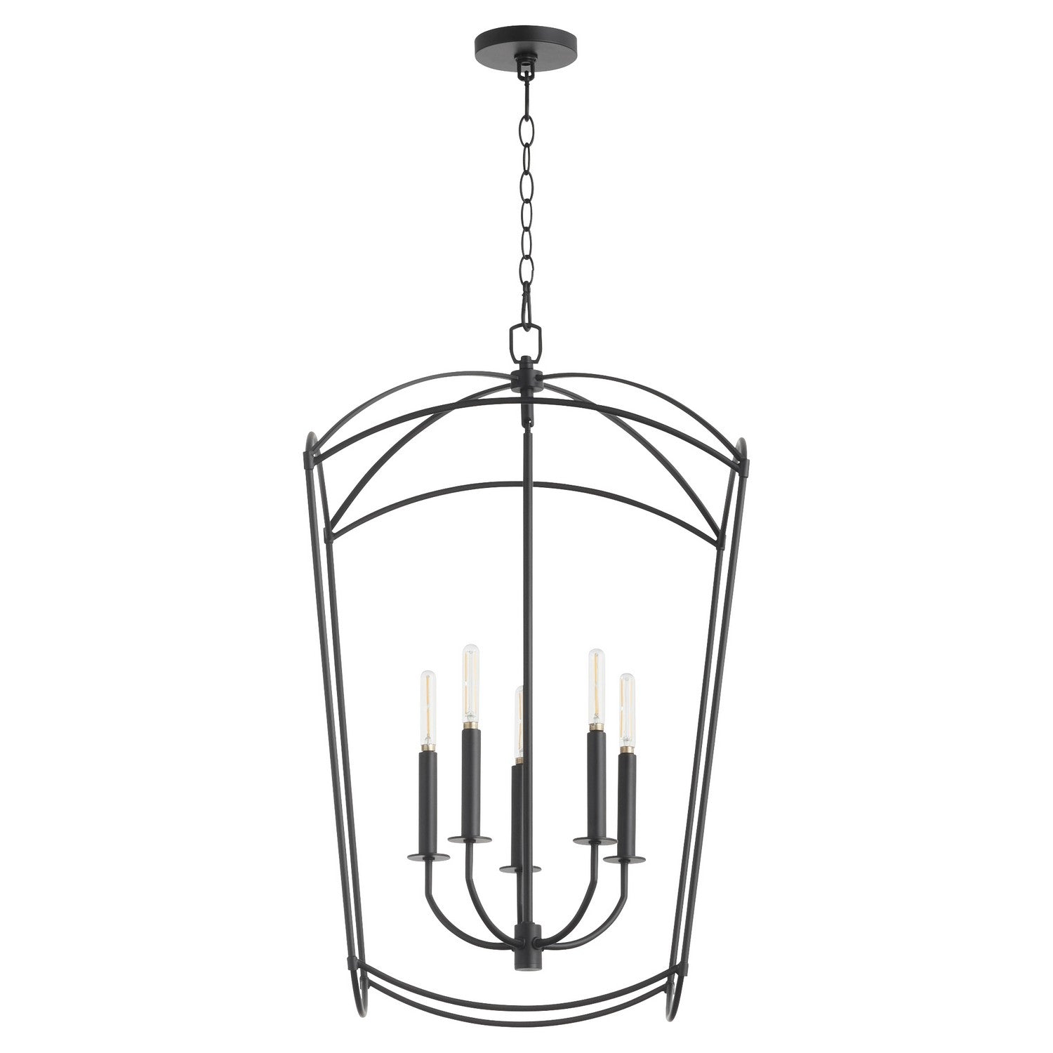 Quorum Mantle 6812-5-59 Entry - Matte Black