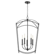 Quorum Mantle 6812-5-59 Entry - Matte Black