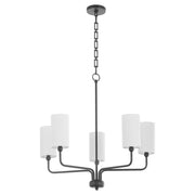 Quorum Charlotte 698-5-59 Chandelier - Matte Black