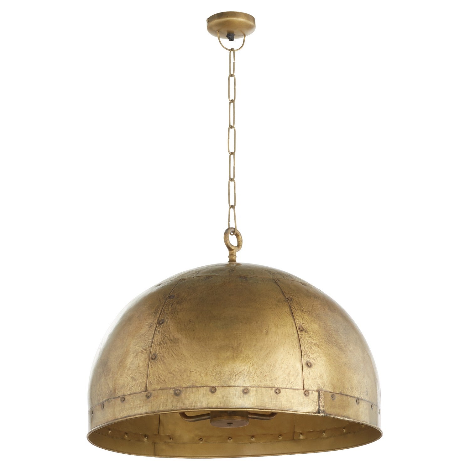 Quorum 85-3-75 Pendant - Artisan Brass