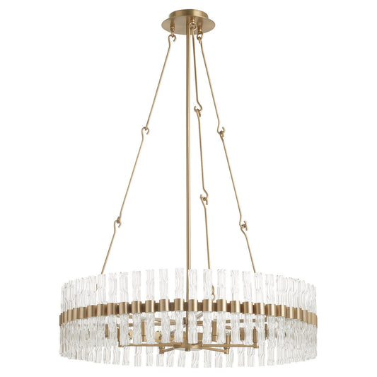 Cyan Design 11627 Noble 6-Light Chand - Aged Brass