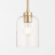 Quorum Tribute 3374-80 Pendant - Aged Brass
