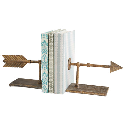 Cyan Design 07237 Archer Bookends - Rustic