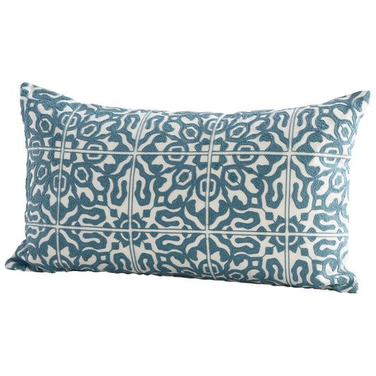 Cyan Design 09429-1 Pillow Cover 14 x 24 - Blue And White