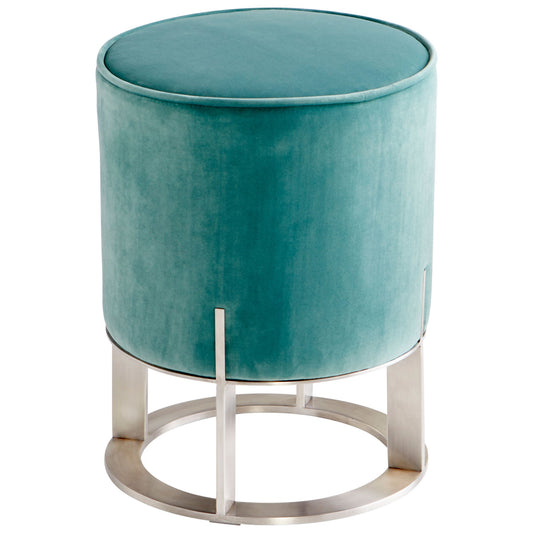 Cyan Design 09594 Danato Ottoman - Brushed Stainless Steel