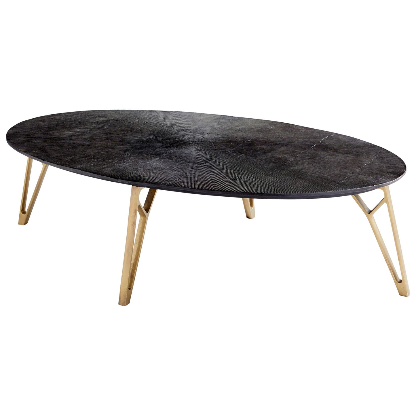 Cyan Design 09711 Quartette Coffee Table - Bronze And Brass