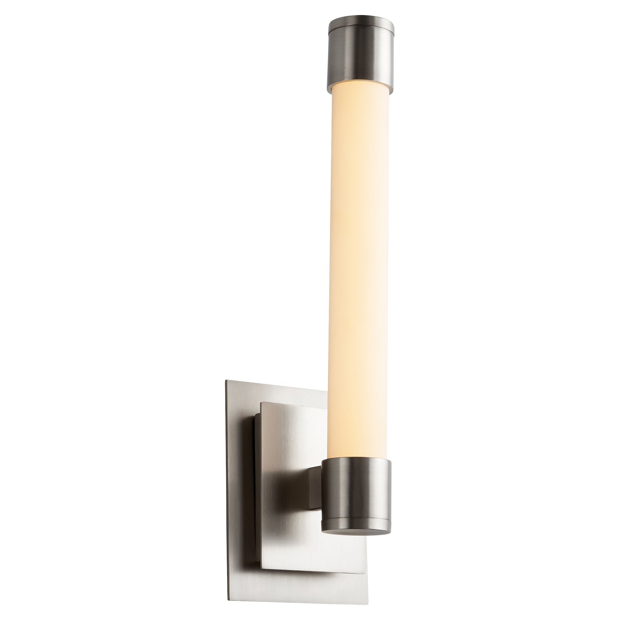 DISCONTINUED Oxygen ZENITH 3-556-24 Bath Vanity Wall Sconce Light Fixture - Satin Nickel
