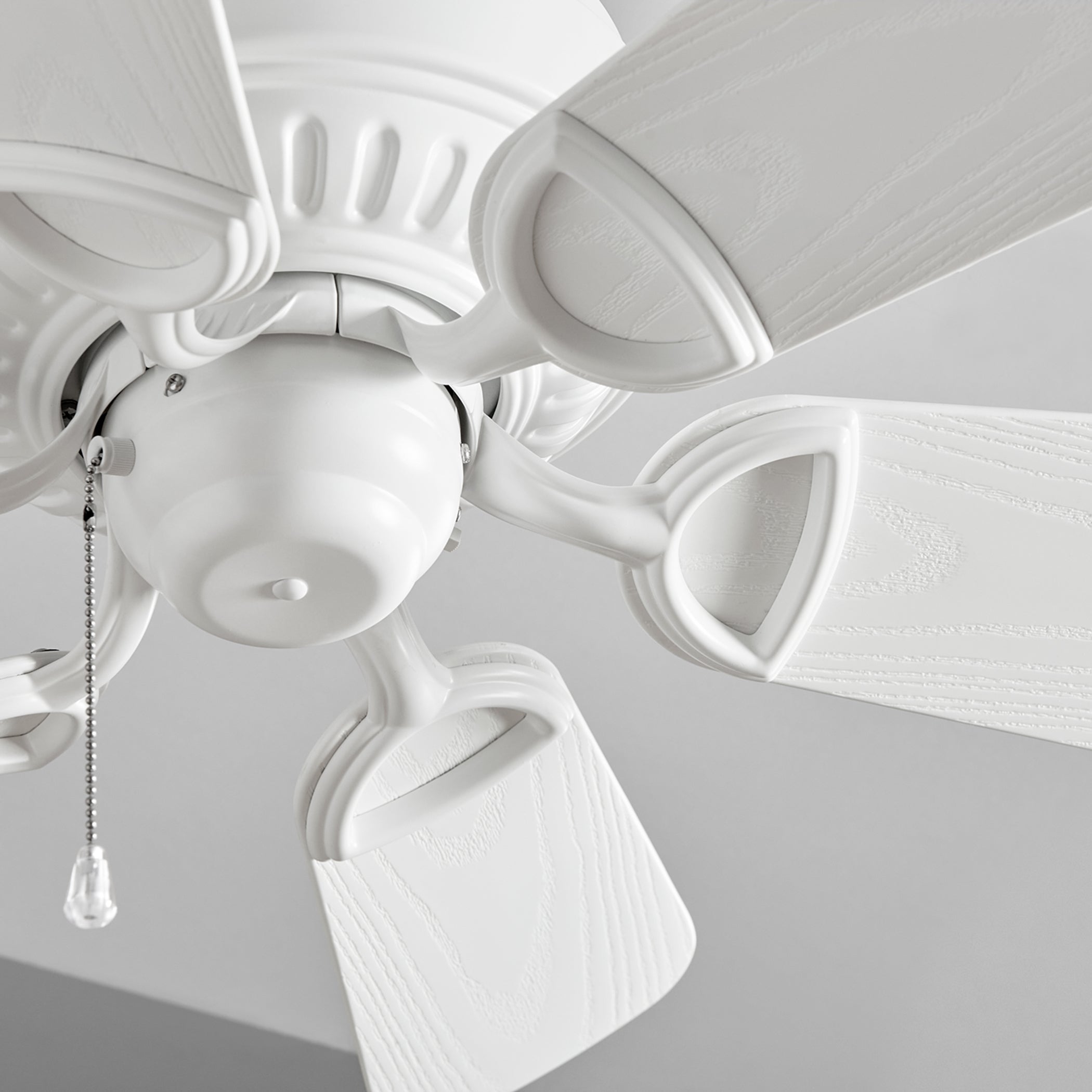 Quorum Medallion Patio 151306-8 Patio Fan - Studio White