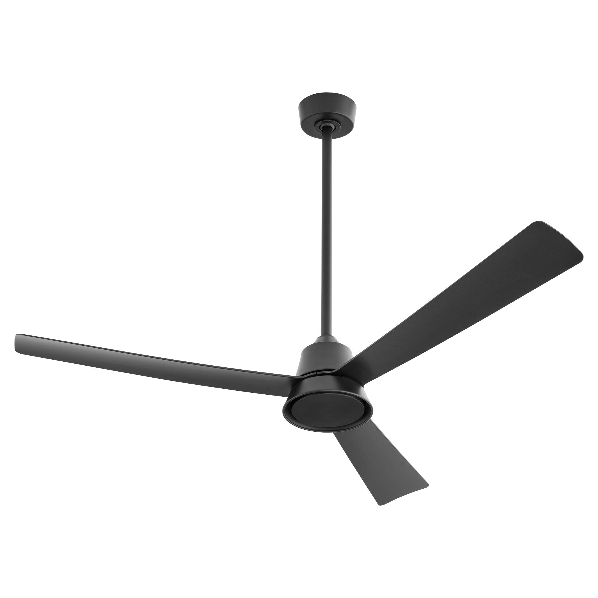 Quorum Esquire 15583-59 Patio Fan, UL Wet Rated, Matte Black
