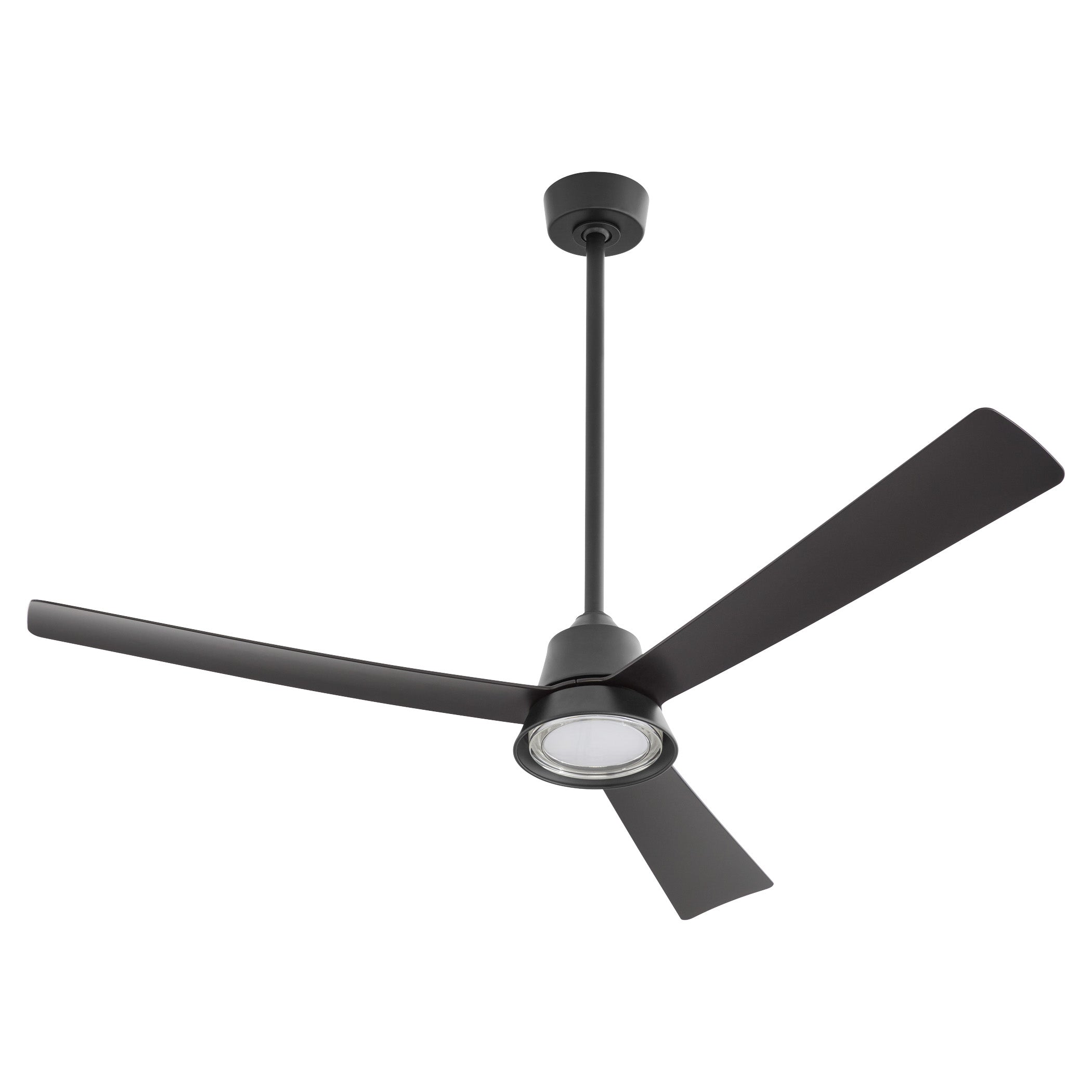 Quorum Esquire 15583-59 Patio Fan, UL Wet Rated, Matte Black