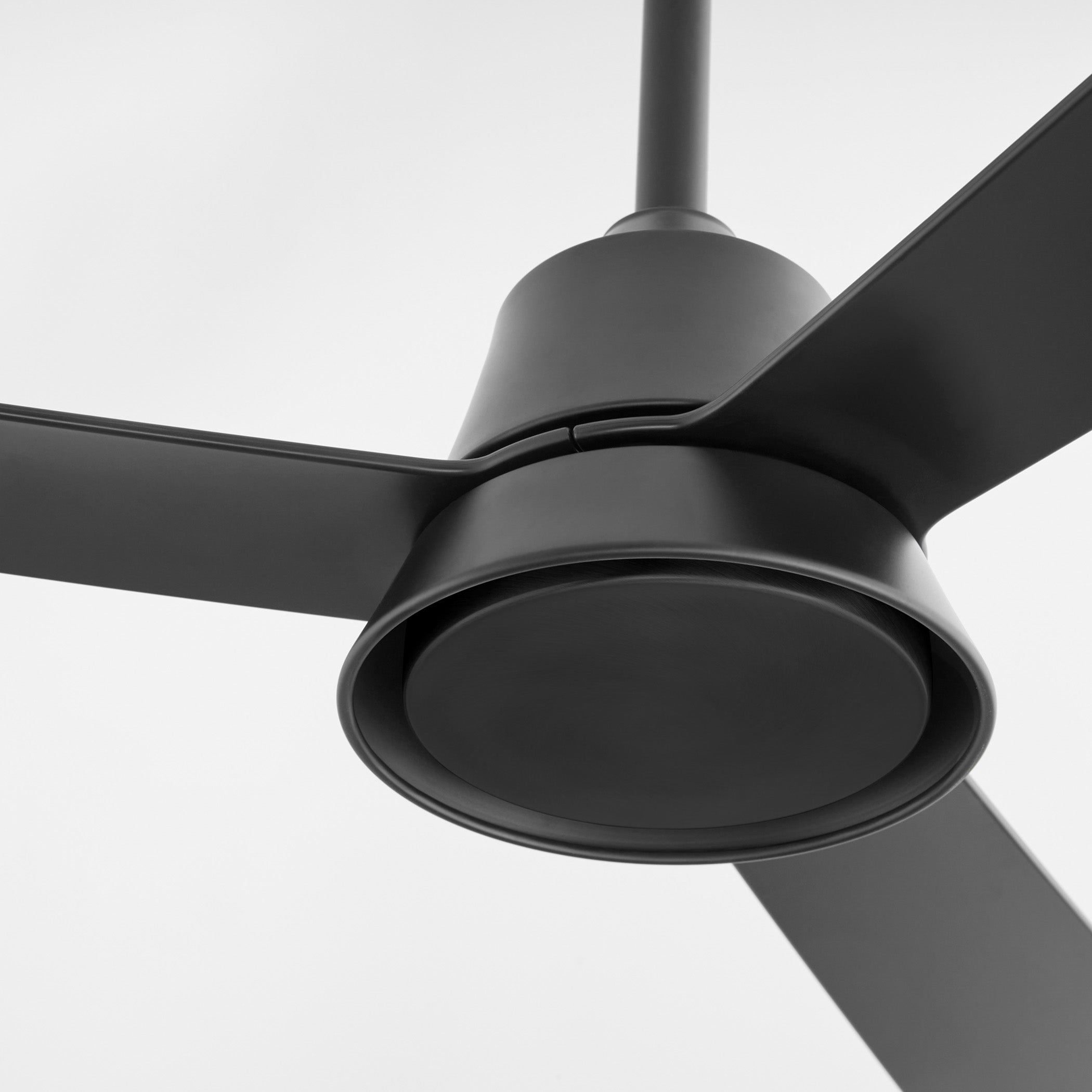 Quorum Esquire 15583-59 Patio Fan, UL Wet Rated, Matte Black