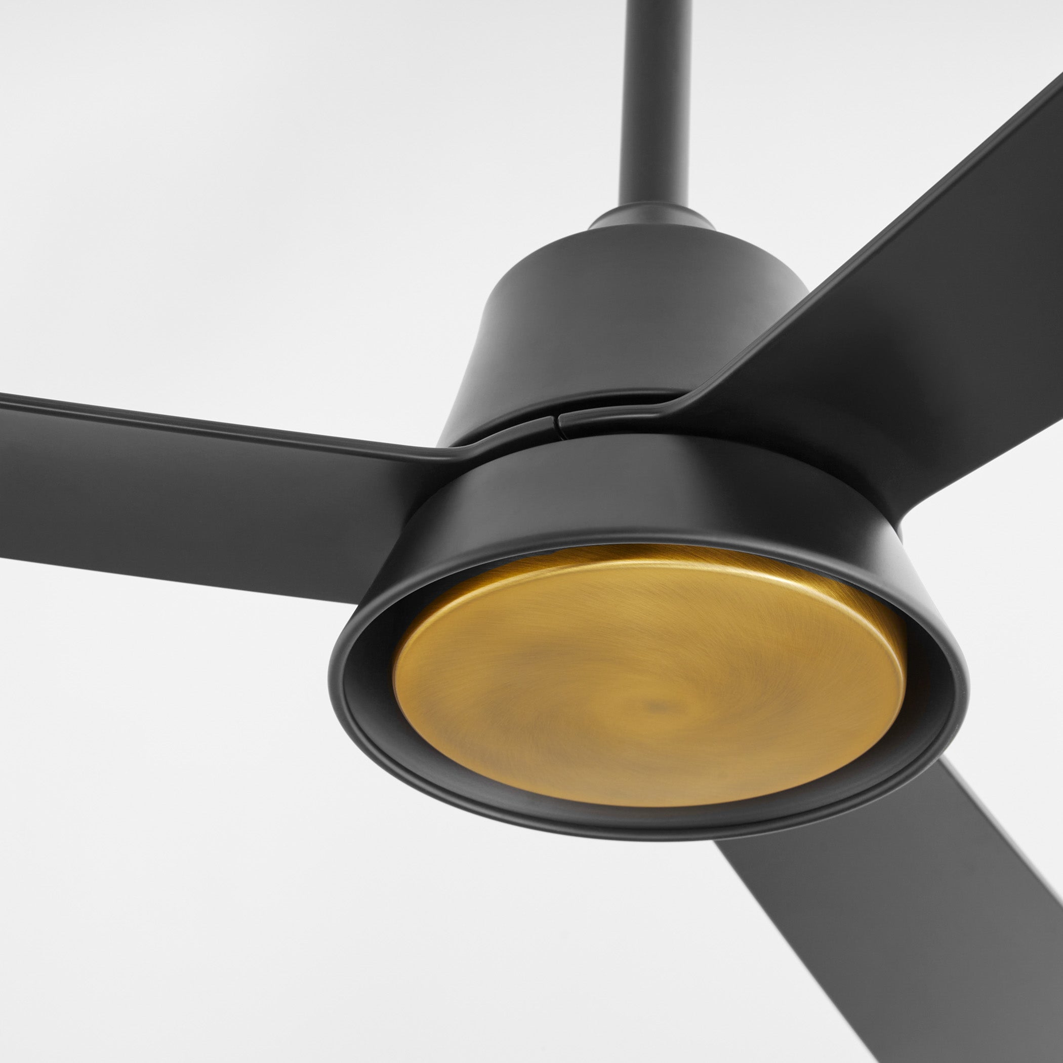 Quorum Esquire 15583-59 Patio Fan, UL Wet Rated, Matte Black