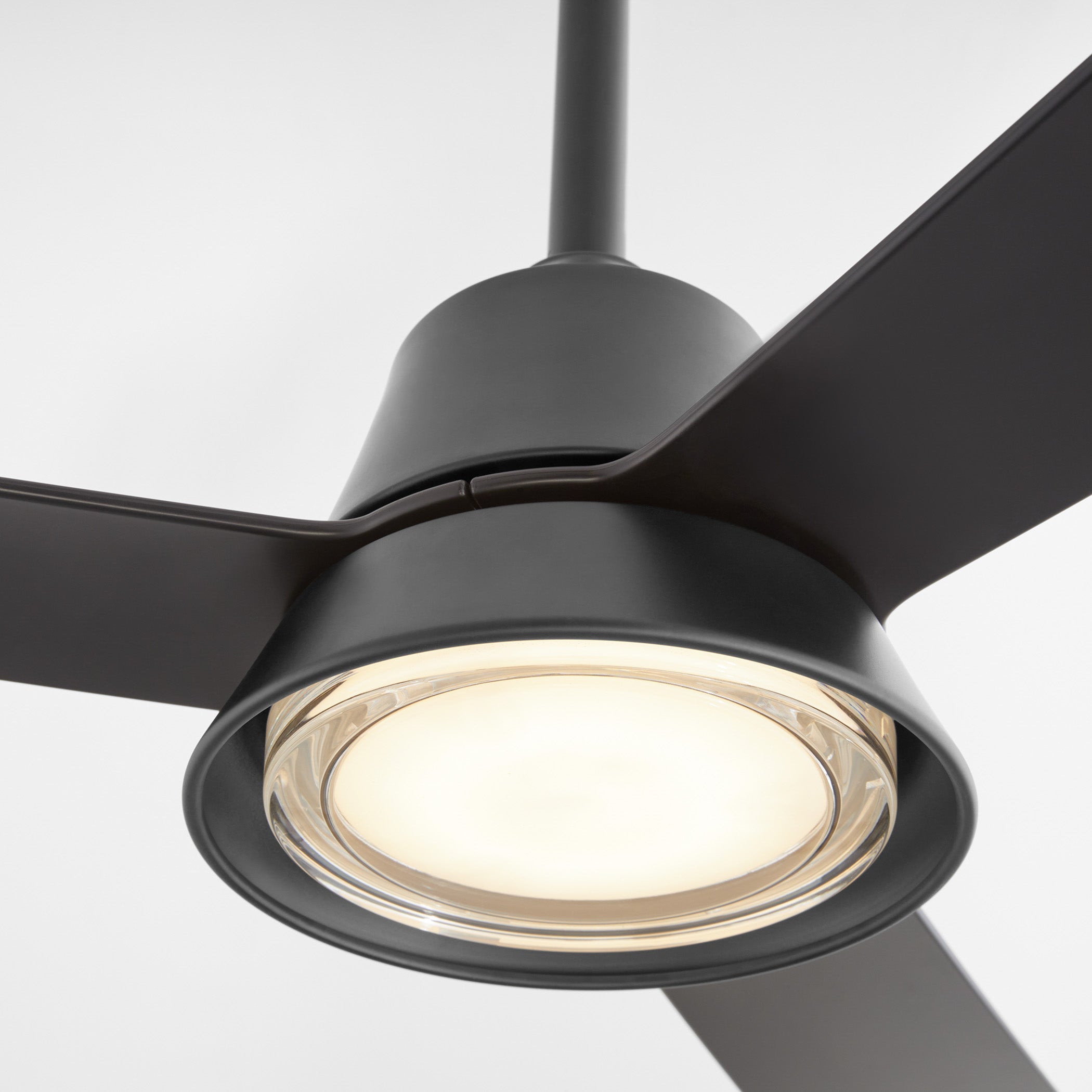 Quorum Esquire 15583-59 Patio Fan, UL Wet Rated, Matte Black