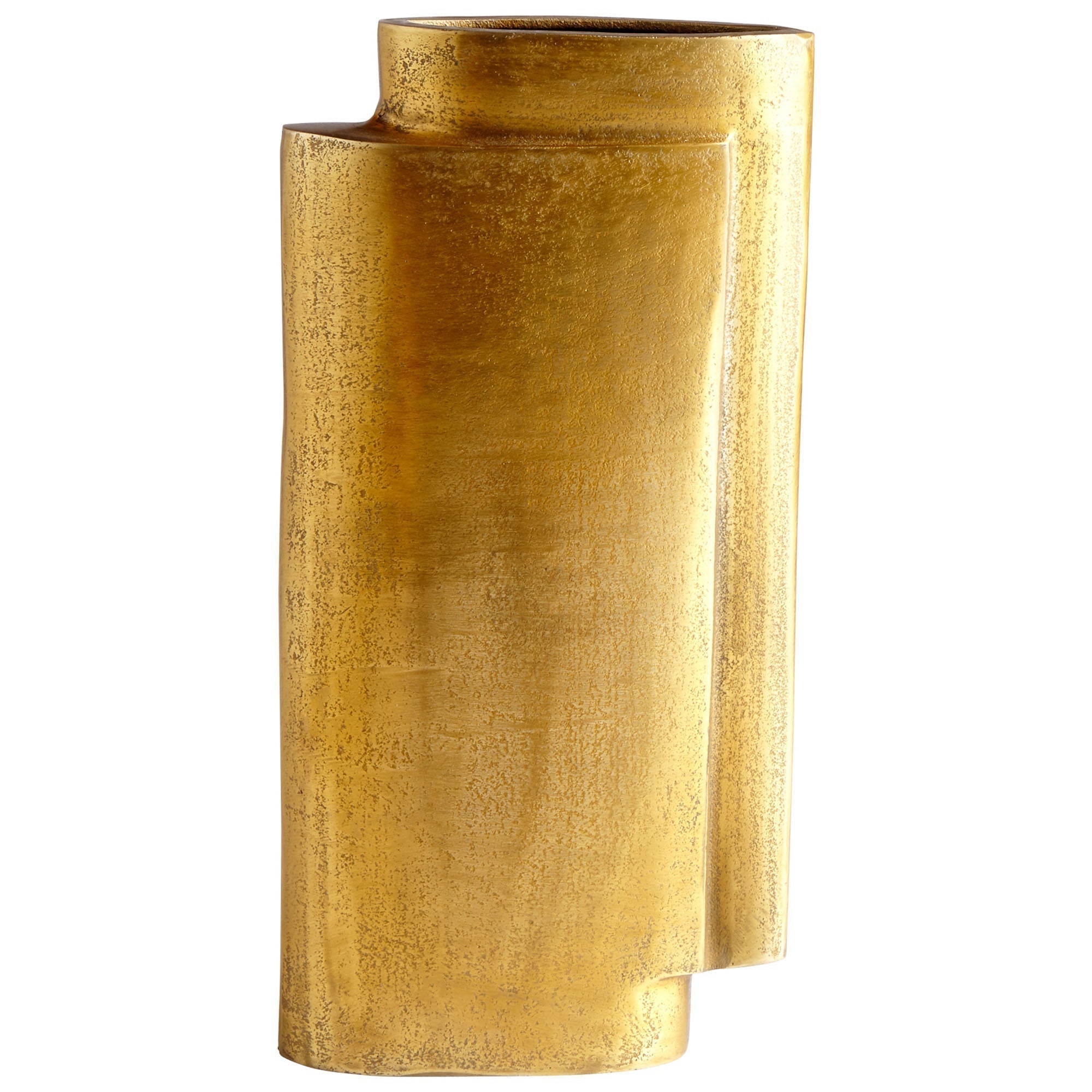 Cyan Design 08952 A Step Up Vase - Antique Brass - Small