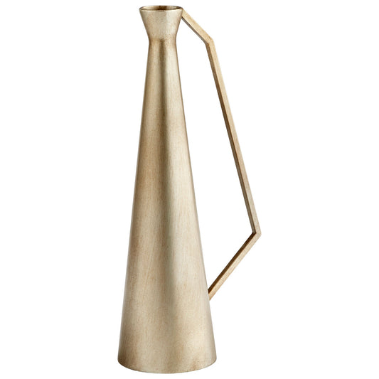 Cyan Design 09862 Dhaka Vase - Nickel - Large