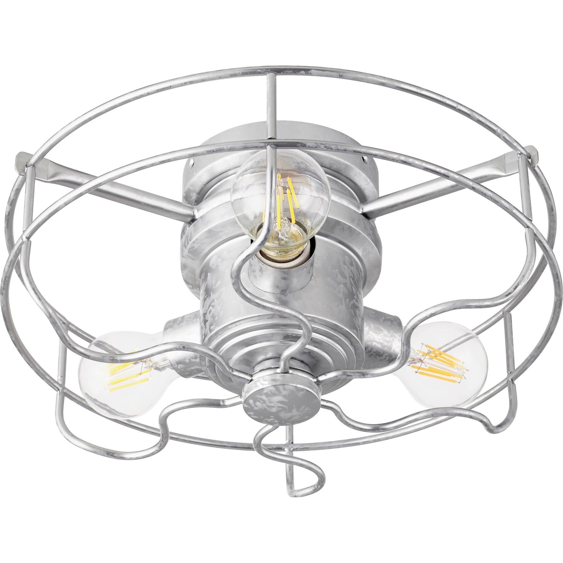 Quorum Windmill 1905-9 Light Kit - Galvanized