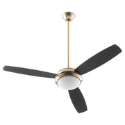 Quorum Expo 20523-80 Ceiling Fan - Aged Brass