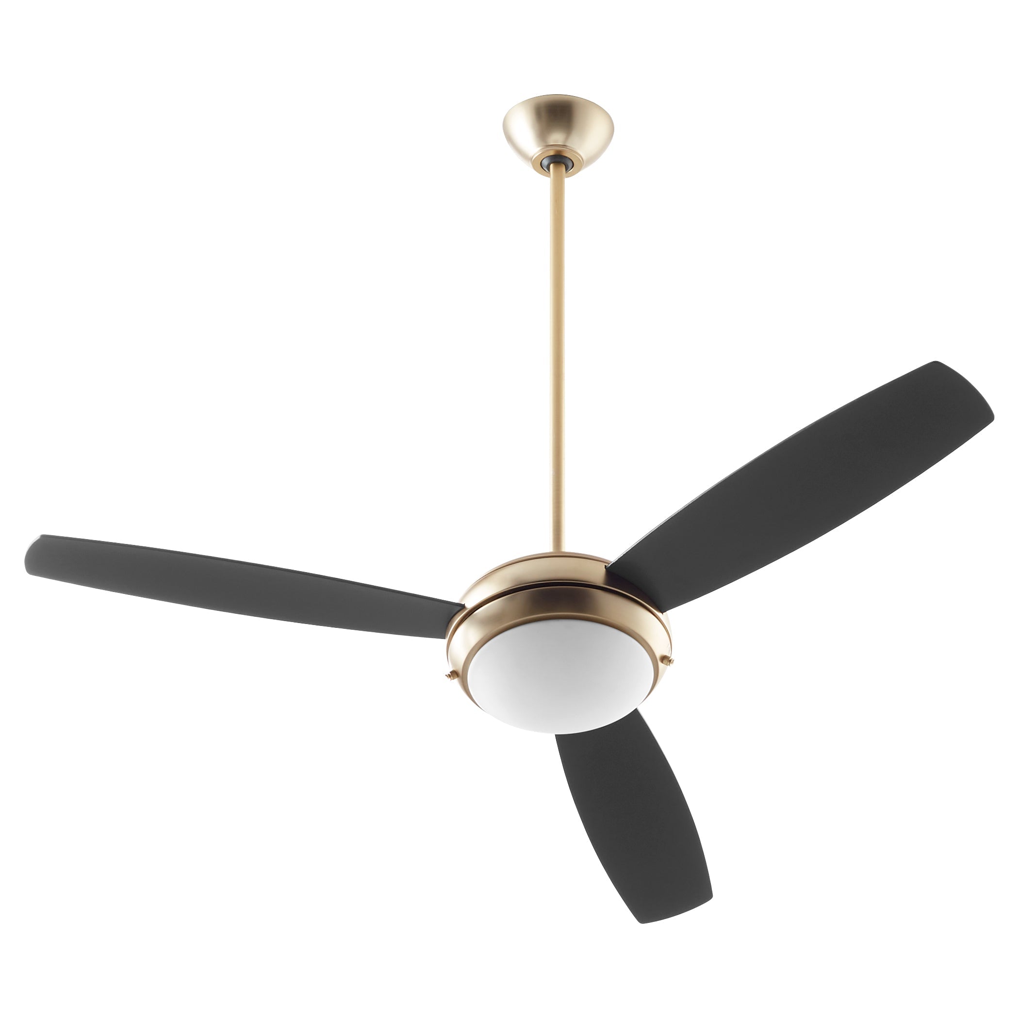 Quorum Expo 20523-80 Ceiling Fan - Aged Brass