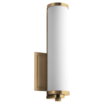 Oxygen Tempus 3-5000-40 Modern Sconce - Aged Brass