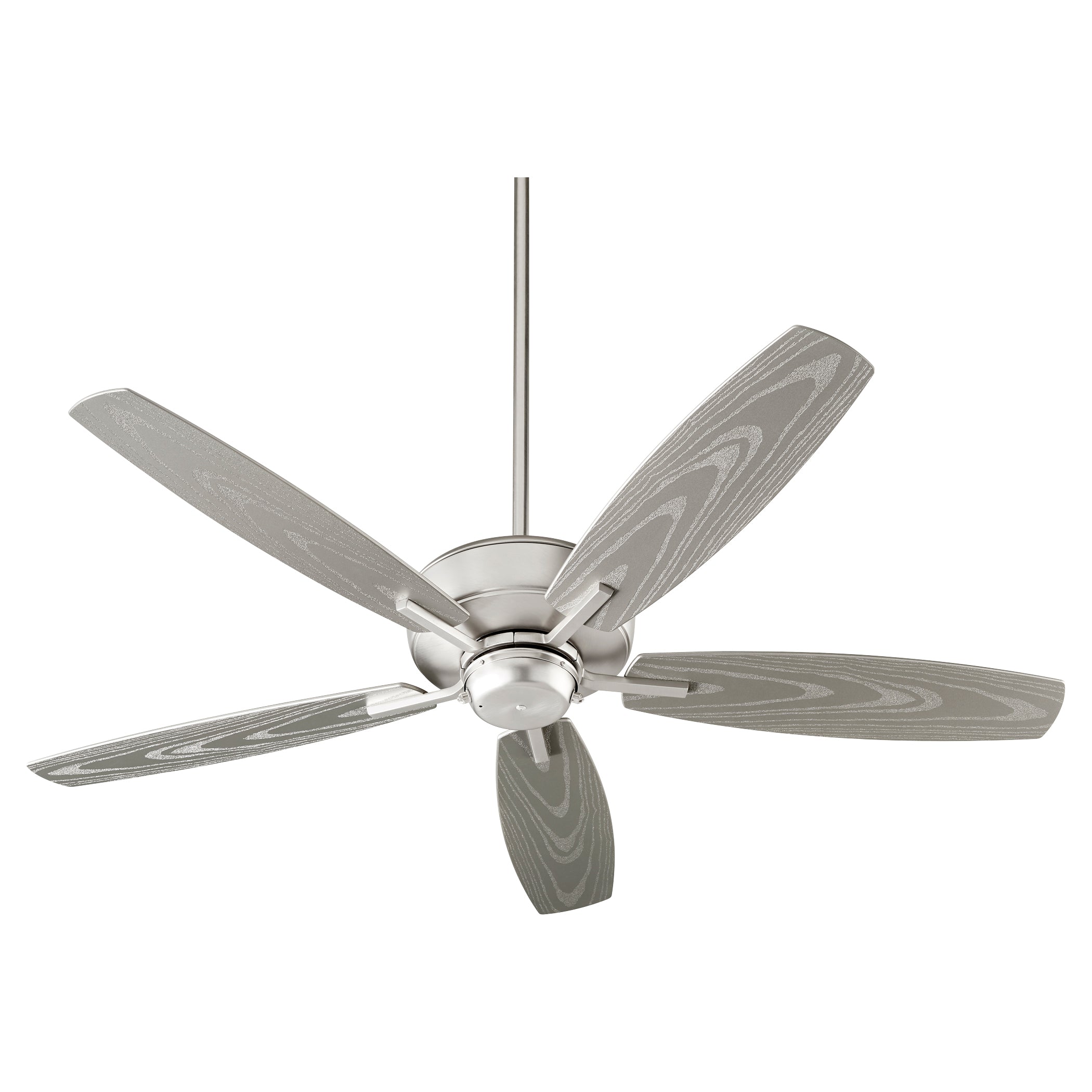 Quorum Breeze Patio 17052-65 Patio Fan - Satin Nickel