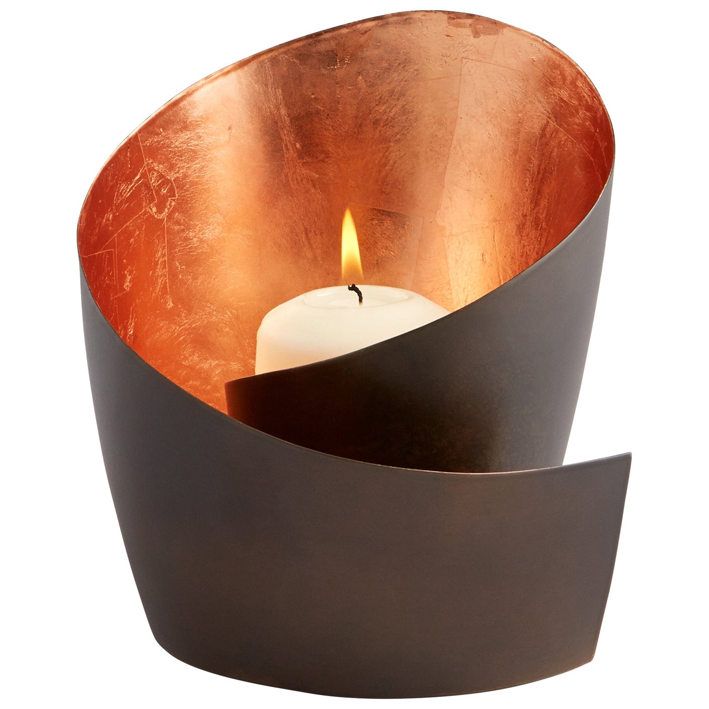 Cyan Design 08117 Mars Candleholder - Copper - Small