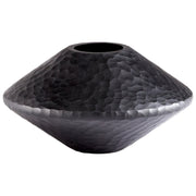 Cyan Design 05384 Lava Round Vase - Black